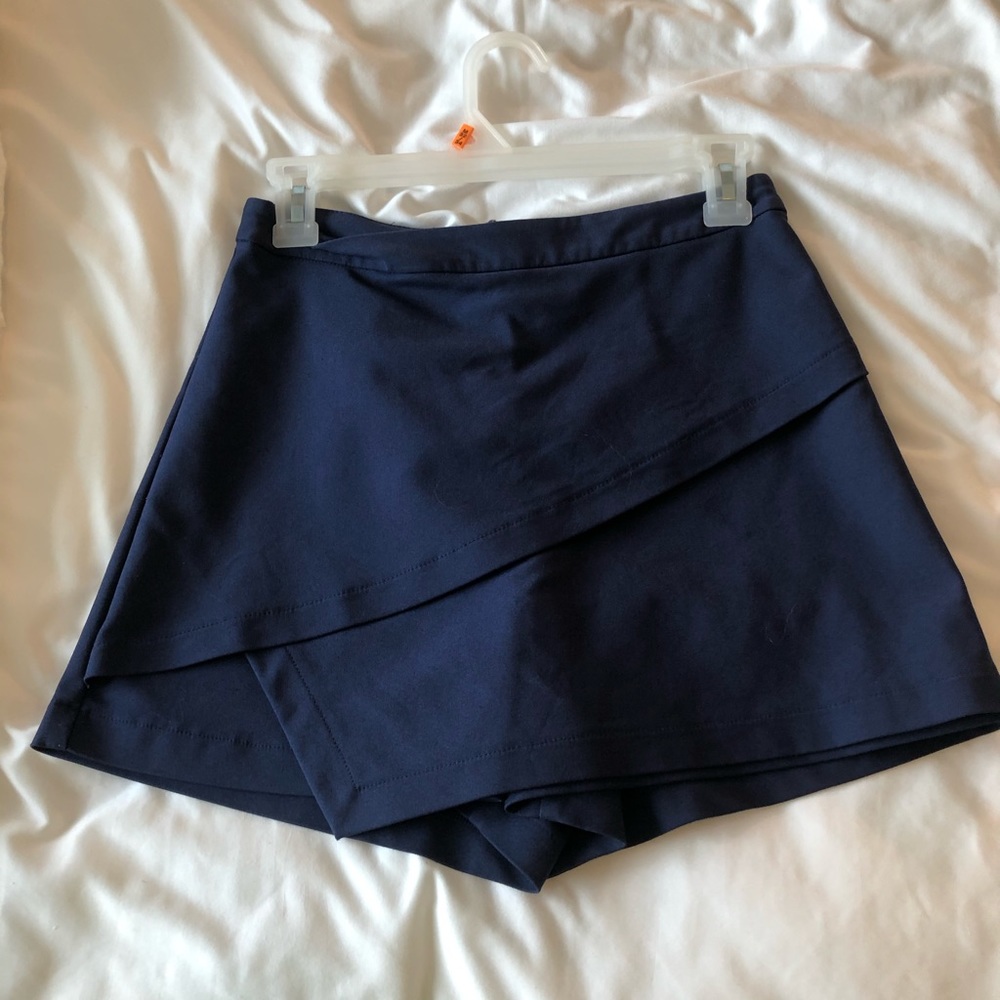 Gianni Bini Navy Skort